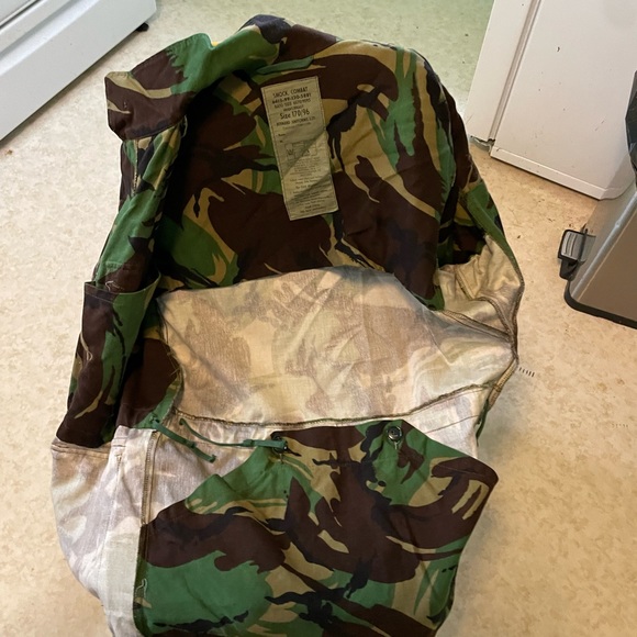 🪖 NATO Camouflage Camo Smock Combat Jacket Coat Sz 170/96 US M Military Gear 🪖 - Picture 14 of 17